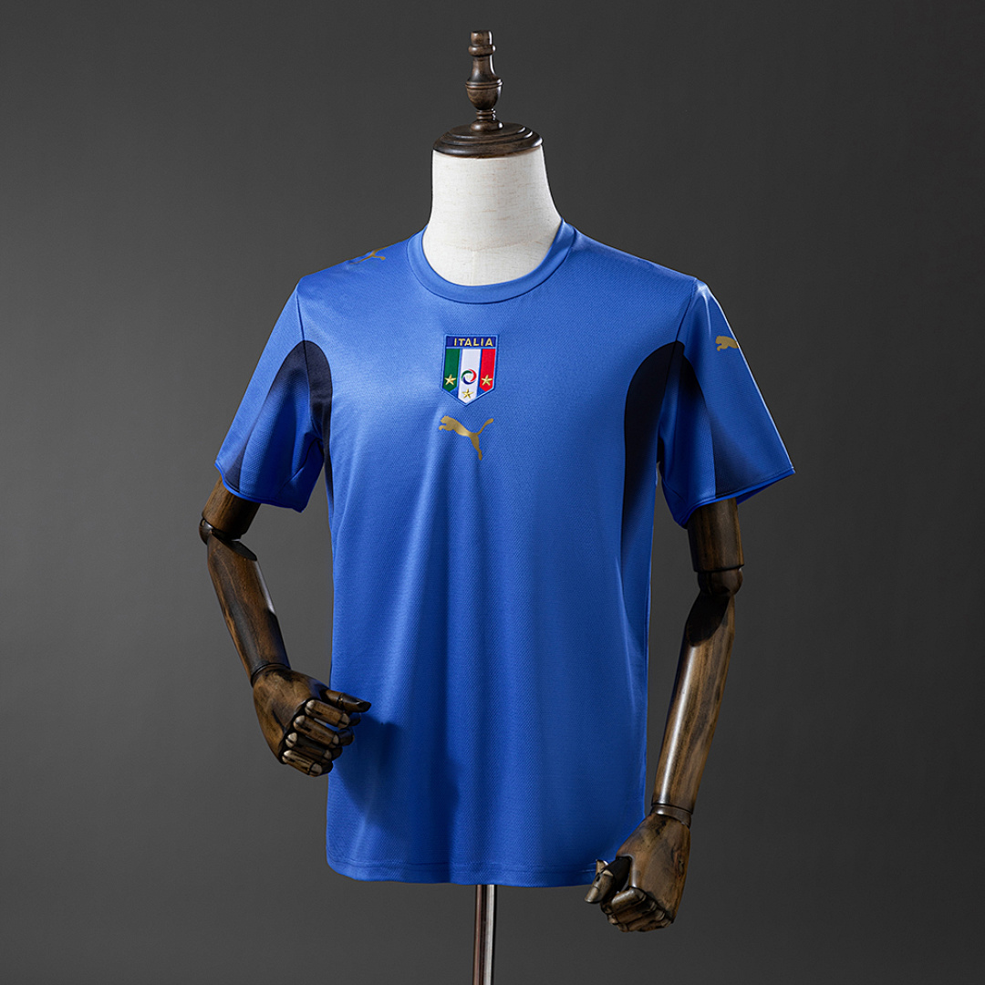 Italy 2006 Titular Retrô Camisa S-XXL, foto 1