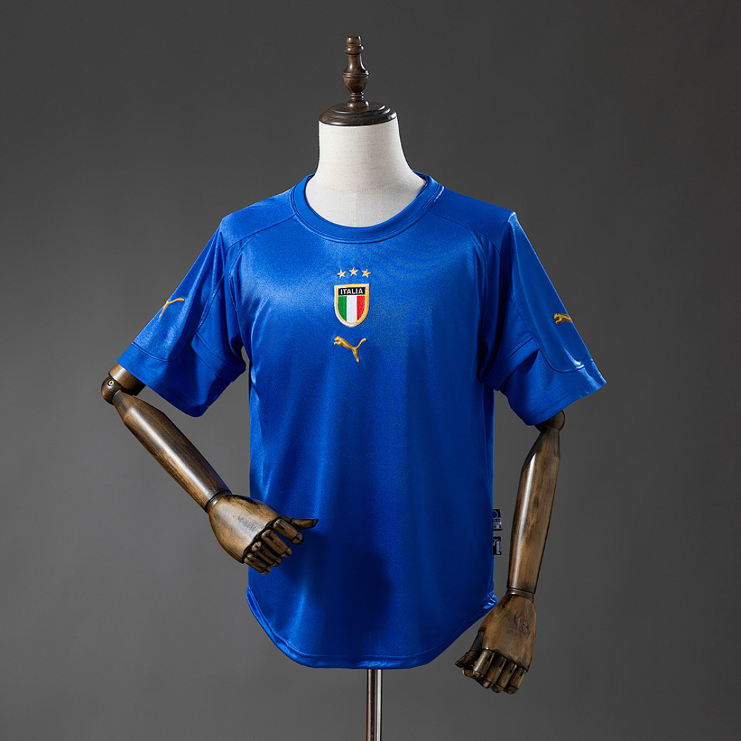 Italian 2004 Titular Retrô Camisa S-XXL, foto 1
