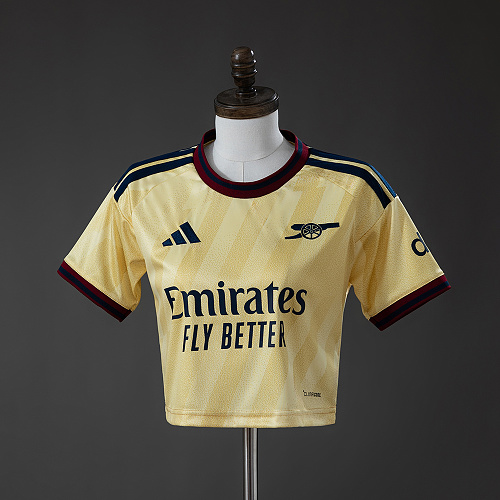Arsenal 26/27 Terceira Feminina Crop Camisa S-XXL
