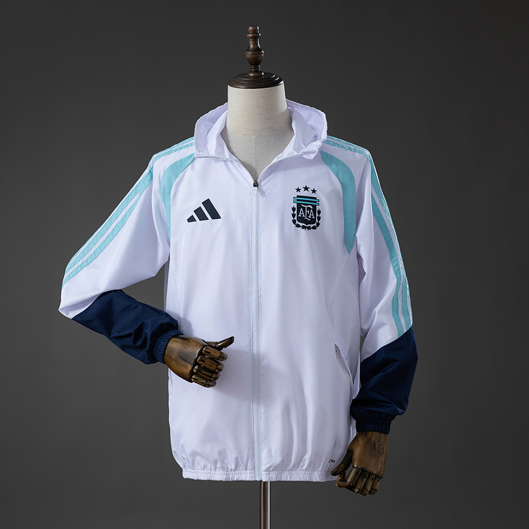 Argentina 2026 All Weather Jacket Windbreaker - White S-XXL, foto 1
