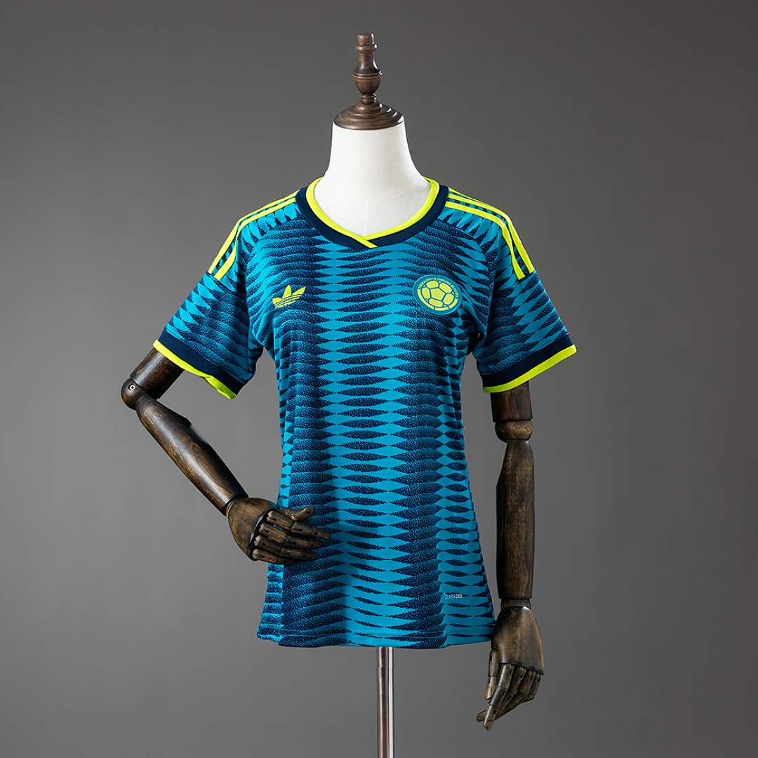 Colombia 26/27 Visitante Feminina Camisa S-XXL, foto 1