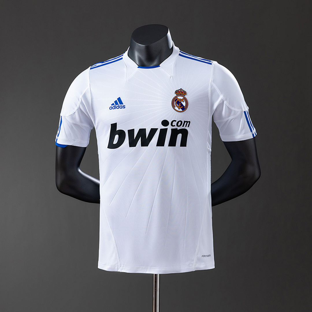 Real Madrid 10/11 Titular Versão jogador Retrô Camisa S-3XL, foto 1
