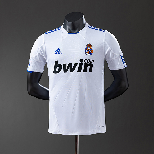 Real Madrid 10/11 Titular Versão jogador Retrô Camisa S-3XL