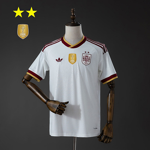 Spain 2026 Visitante 2-Star Champion Edition Camisa S-4XL