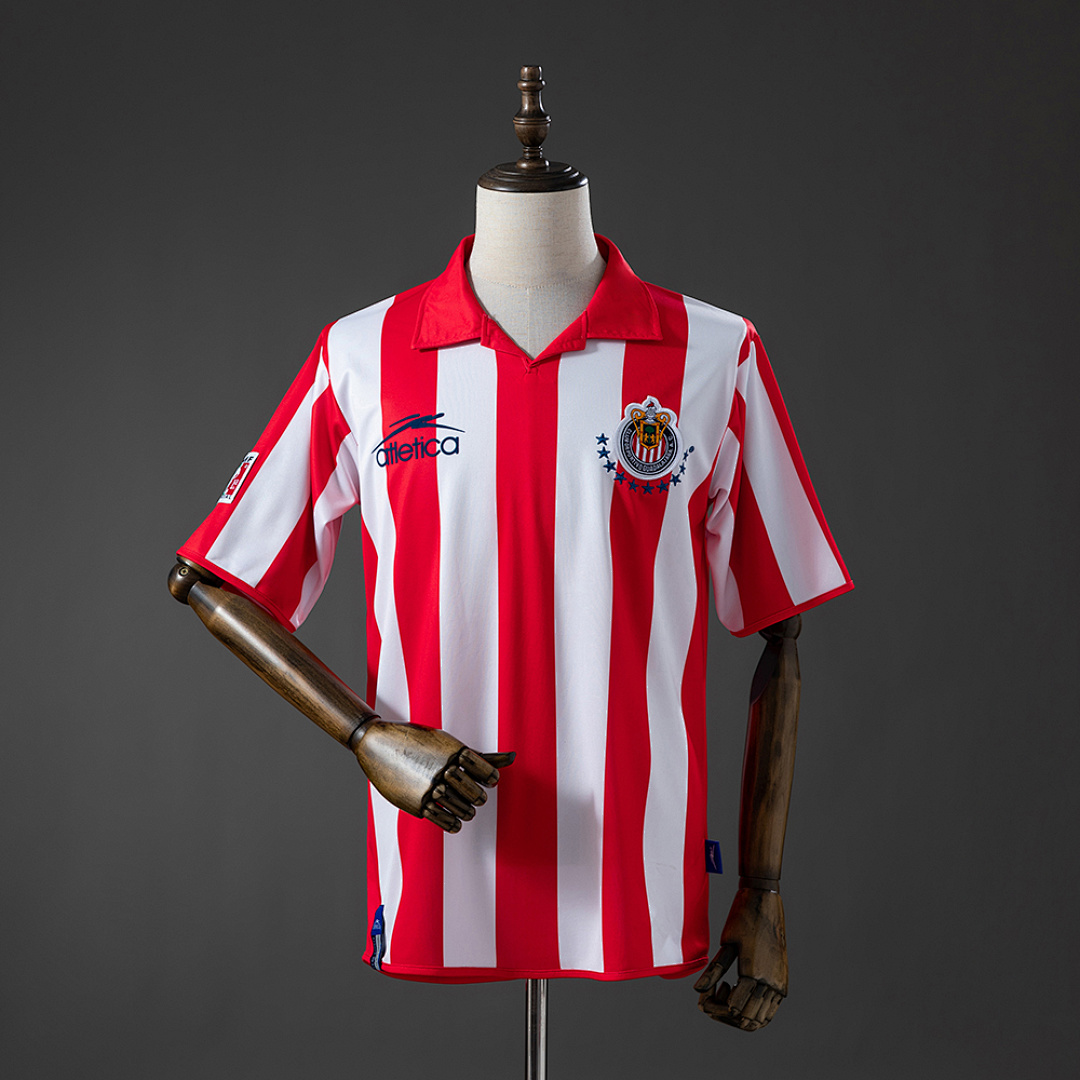 Chivas de Guadalajara 03/04 Titular Retrô Camisa S-XXL, foto 1