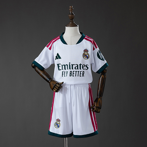 Real Madrid 26/27 Titular Kit infantil Tamanho 16-28