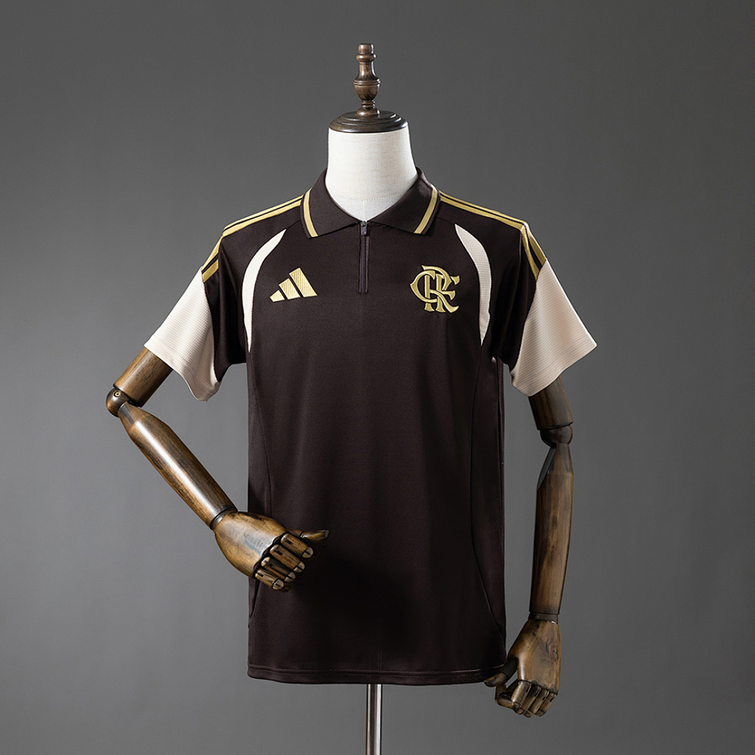 Flamengo 26/27 Training POLO - Brown S-4XL, foto 1