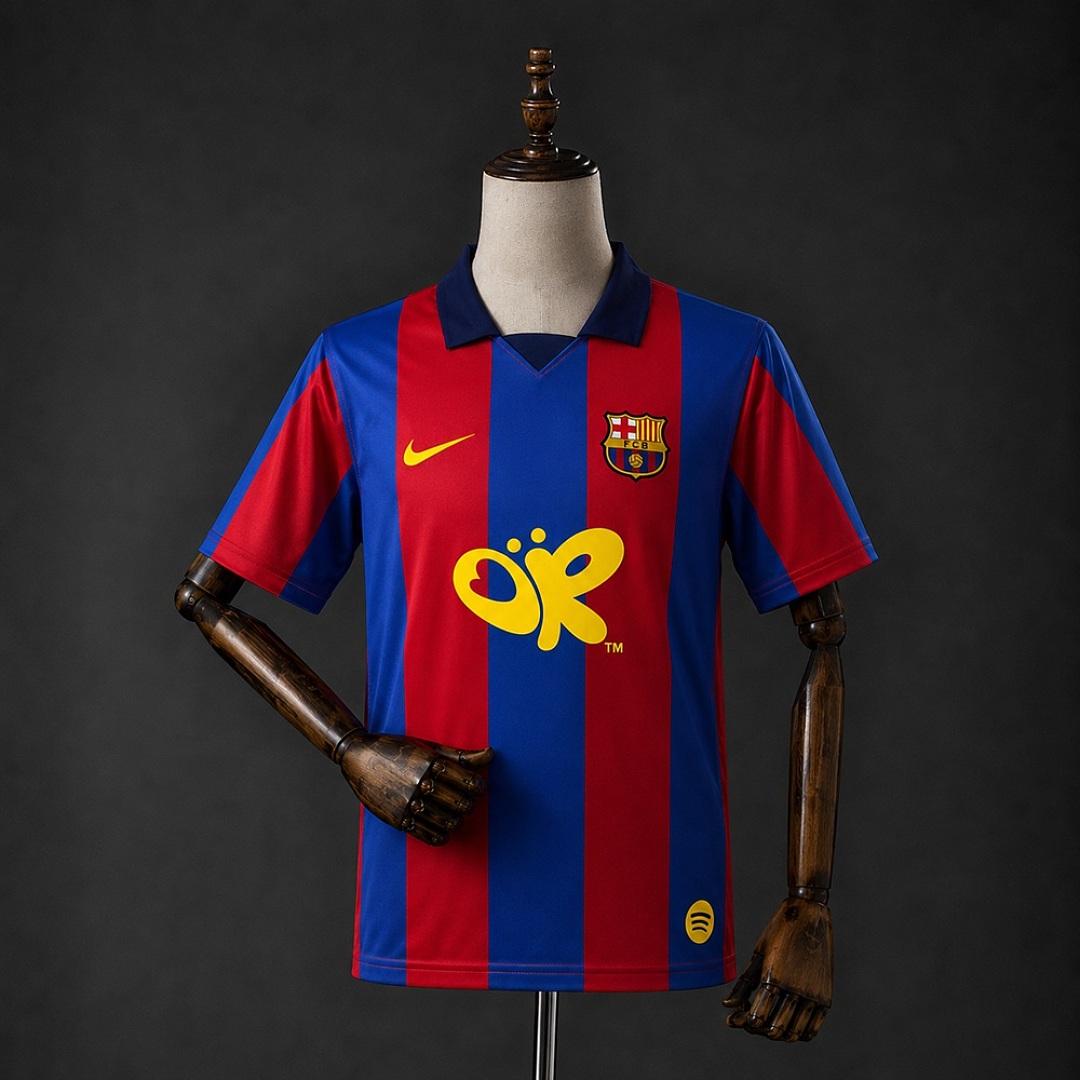 Barcelona 26/27 Retrô Camisa S-4XL, foto 1