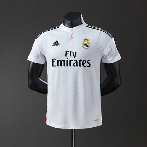 Real Madrid 14/15 Titular Versão jogador Retrô Camisa S-3XL