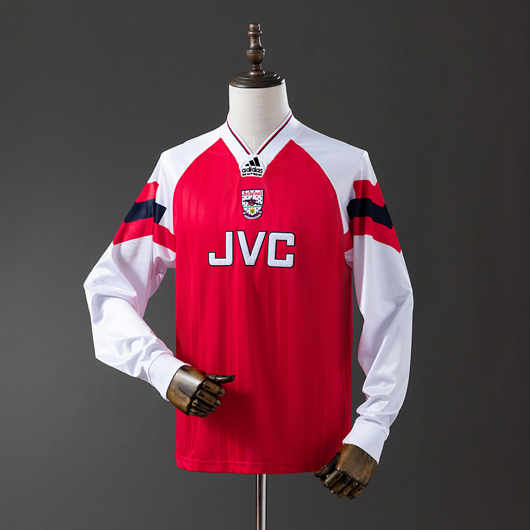Arsenal 92/94 Titular Manga longa Retrô Camisa S-XXL, foto 1