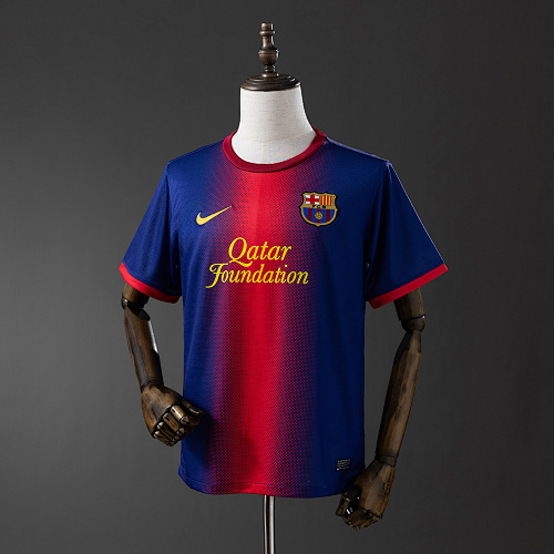 Barcelona 12/13 Titular Retrô Camisa S-XXL
