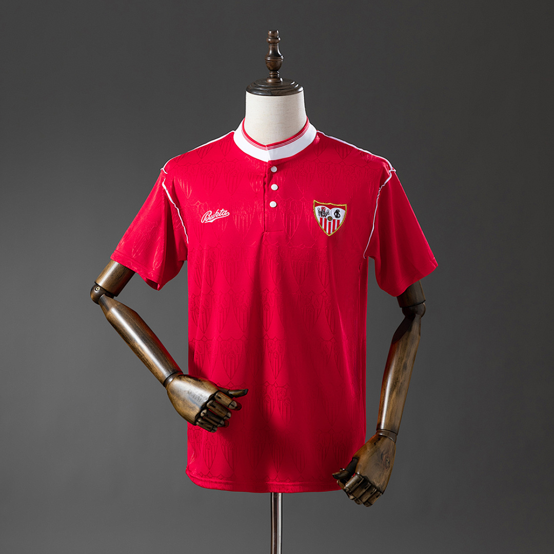 Sevilla 91/92 Titular Retrô Camisa S-XXL, foto 1