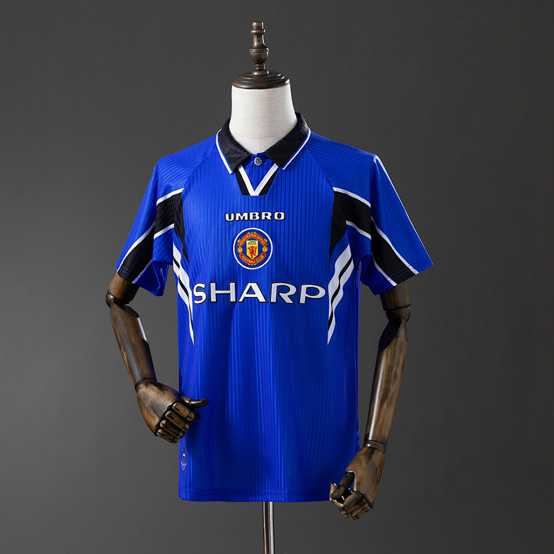 M-U 96/98 2nd Visitante Retrô Camisa S-XXL, foto 1