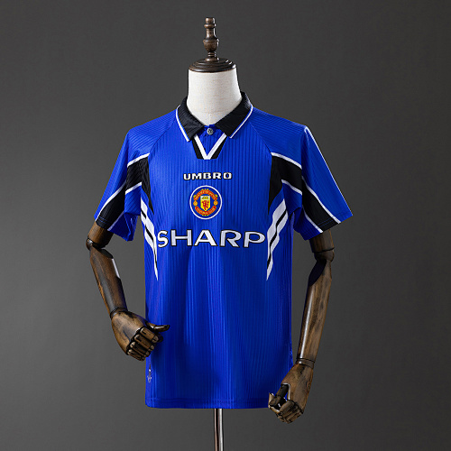 M-U 96/98 2nd Visitante Retrô Camisa S-XXL