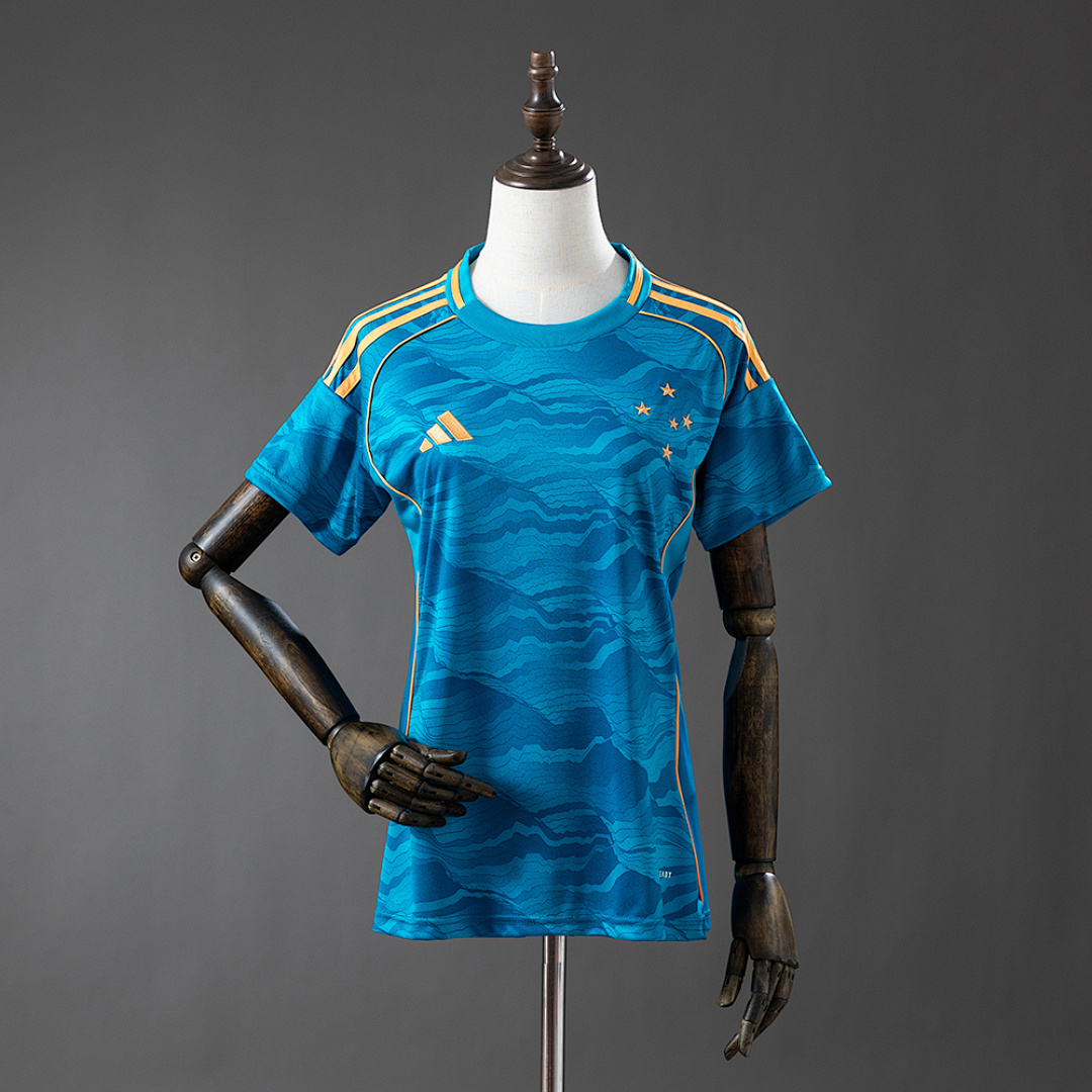 Cruzeiro 25/26 Terceira Feminina Camisa S-XXL, foto 1