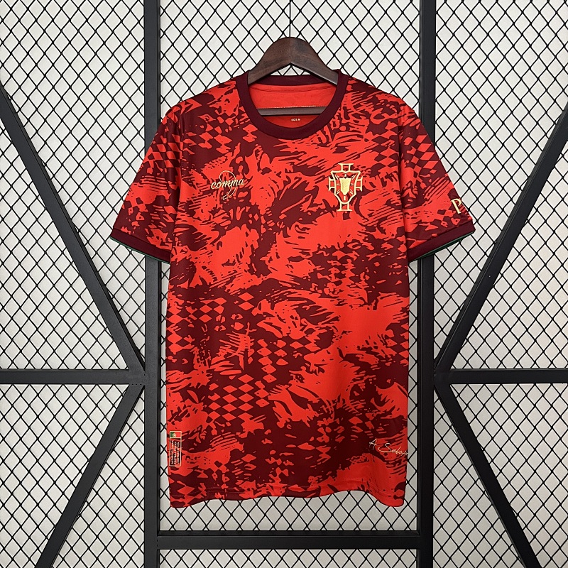 2024 Portugal Training Wear Red S-XXL