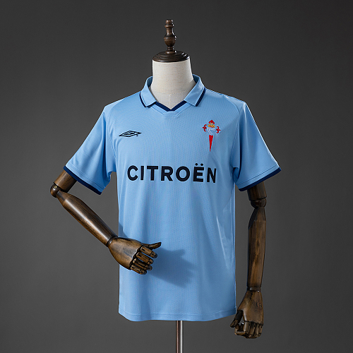 Celta de Vigo 01/02 Titular UEFA Cup Retrô Camisa S-XXL