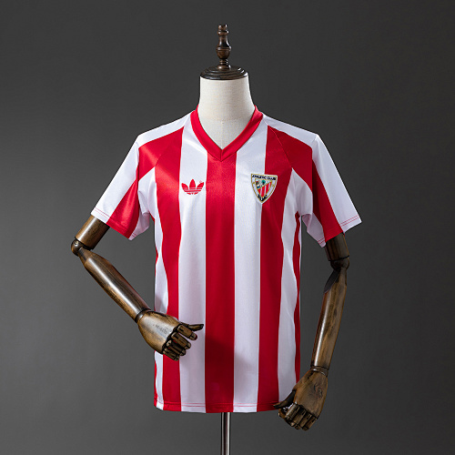 Athletic Bilbao 86/87 Titular Retrô Camisa S-XXL