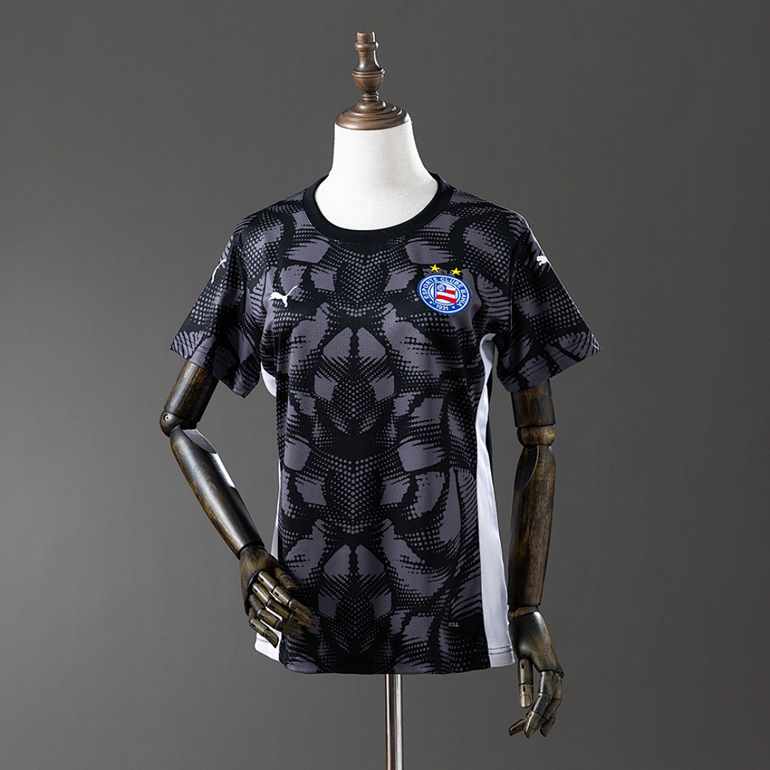 Bahia 25/26 Goleiro - Black Feminina Camisa S-XXL, foto 1