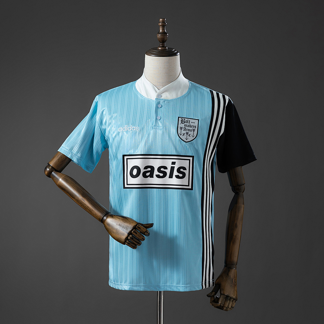 Oasis Band 1996 Retrô Blue Camisa S-4XL, foto 1