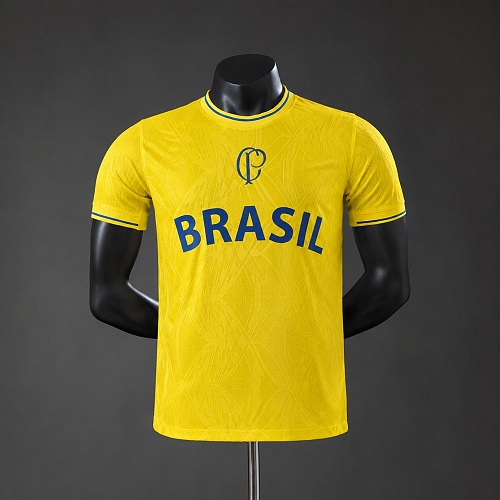 Corinthians 26/27 Edição especial Versão jogador Camisa - Yellow S-4XL