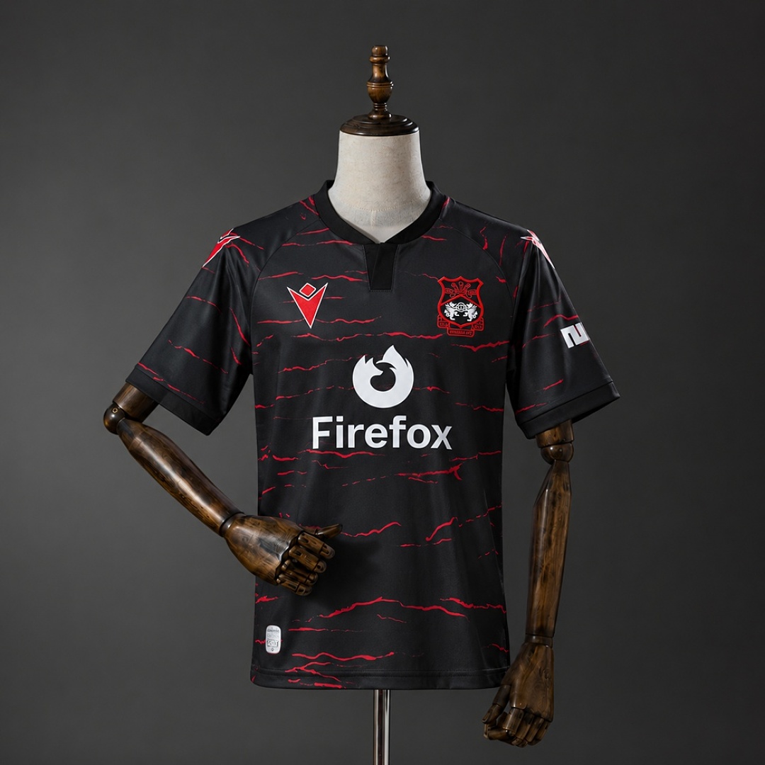Wrexham AFC 26/27 Visitante Camisa S-4XL, foto 1