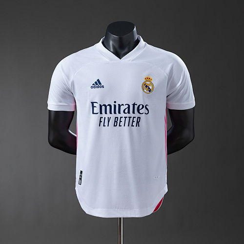 Real Madrid 20/21 Titular Versão jogador Retrô Camisa S-XXL