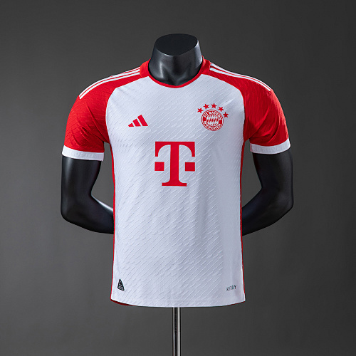 Bayern Munich 23/24 Titular Retrô Versão jogador Camisa S-3XL