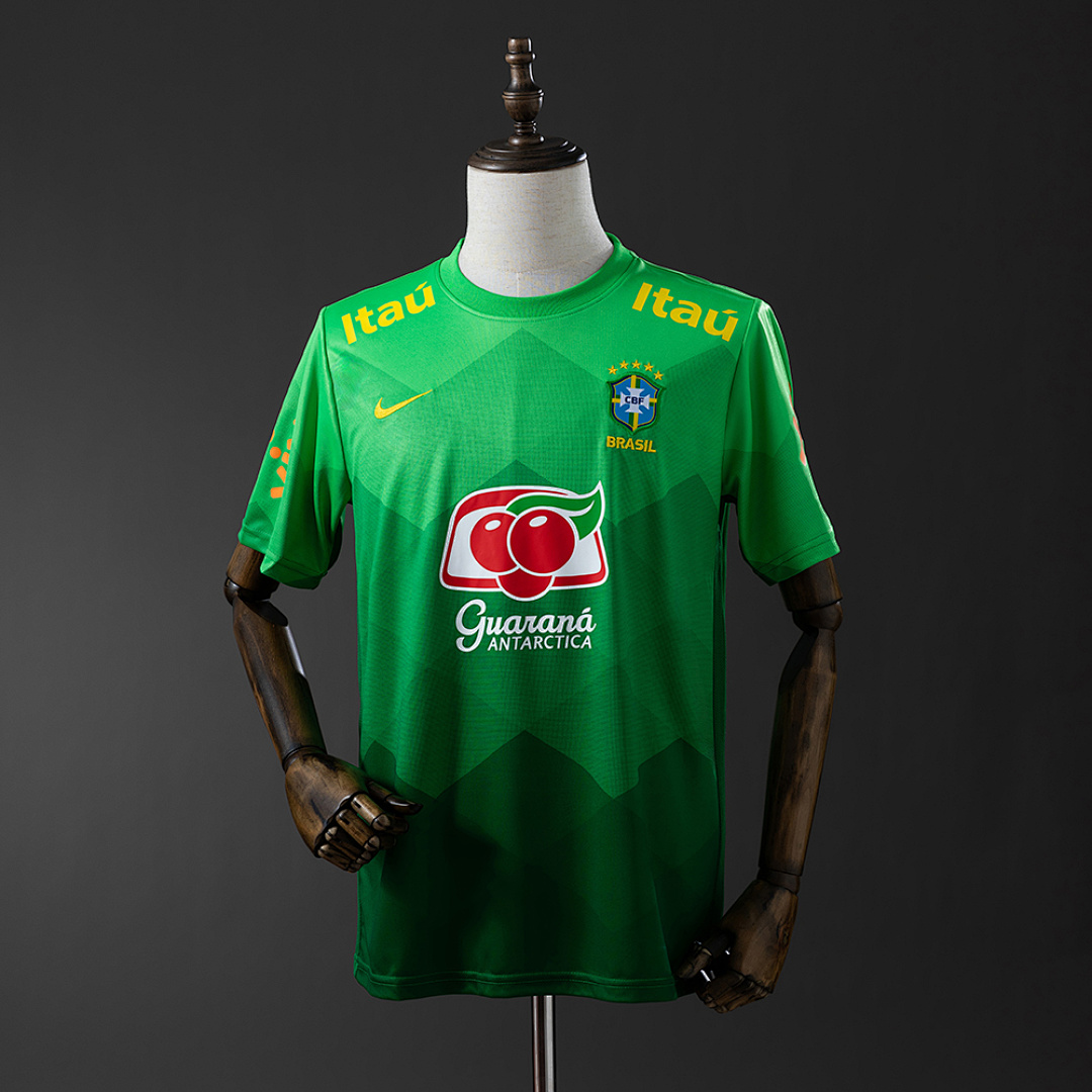 Brazil 2020 training suit green Retrô Camisa S-XXL, foto 1