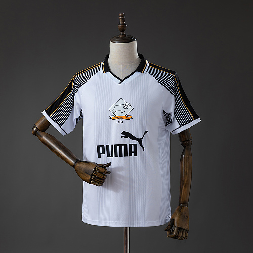 Derby County 95/96 Titular Retrô Camisa S-4XL