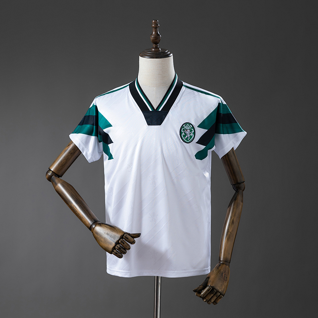 Sporting Lisbon Retrô - White Camisa S-4XL, foto 1