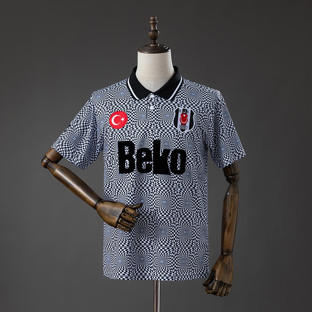 Besiktas JK 91/92 Titular Retrô Camisa S-XXL, foto 1