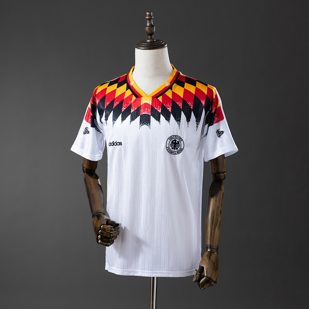 Germany 1994 Titular Retrô Camisa S-XXL, foto 1