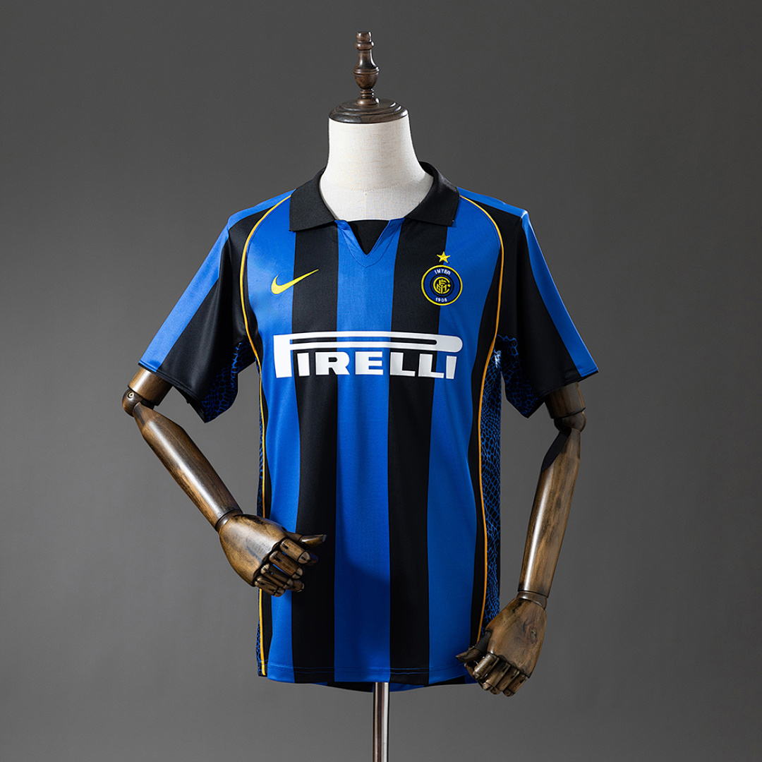 Retrô 01/02 Inter Milan Titular S-XXL, foto 1