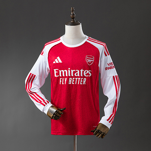 Arsenal 25/26 Titular Manga longa Camisa S-4XL
