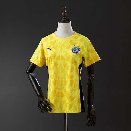 Bahia 25/26 Feminina Goleiro-Yellow Camisa S-4XL