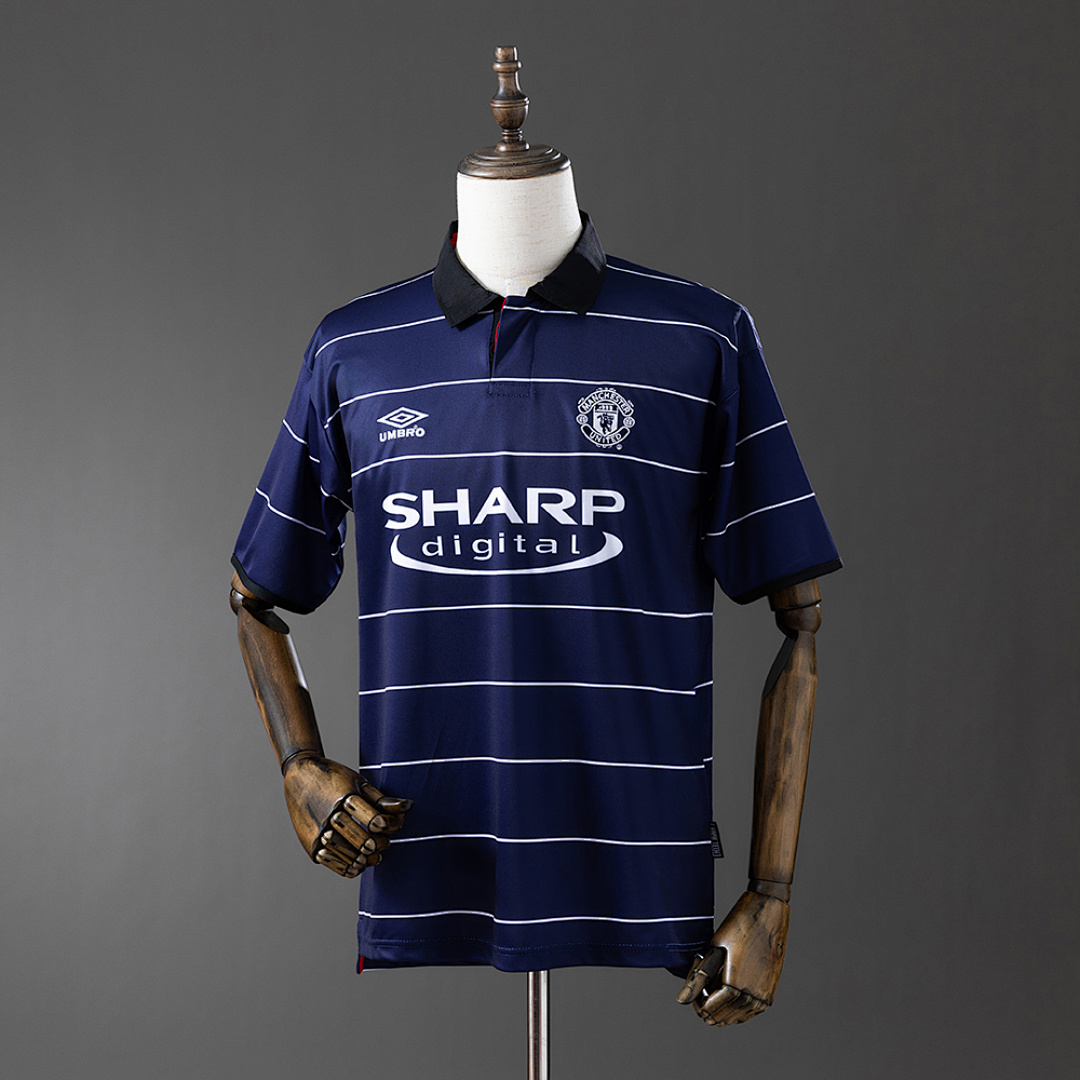 M-U 99/00 Visitante Retrô Camisa S-XXL, foto 1