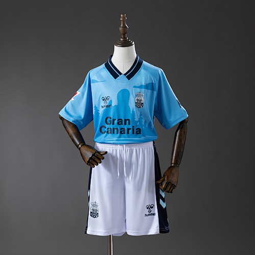 Las Palmas 25/26 Visitante Kit infantil Tamanho 16-28