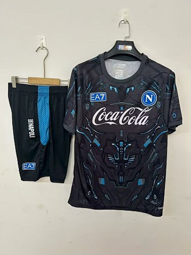 25/26 Napoli training Camisa black S-3XL