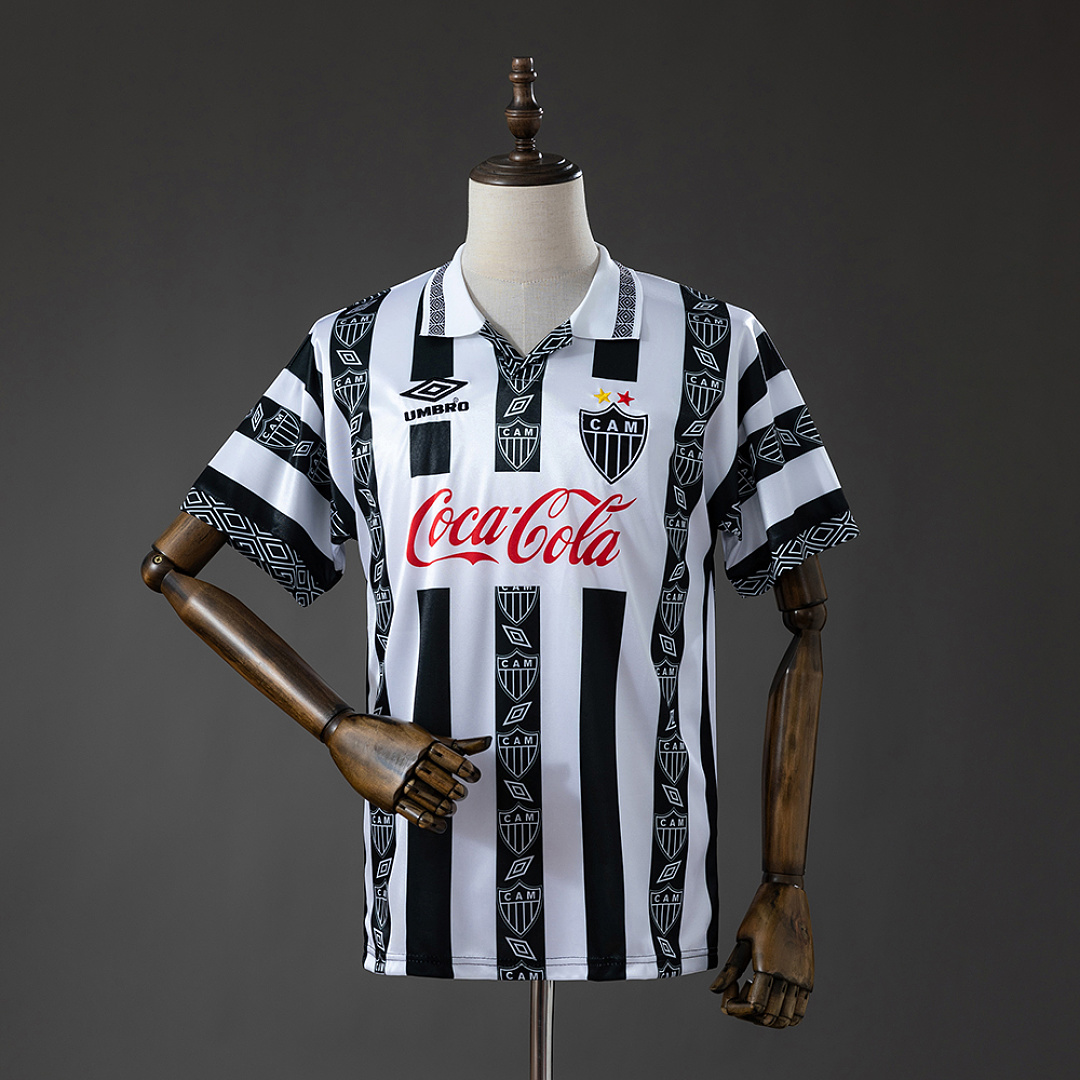 Atletico Mineiro 1995 Titular Retrô Camisa S-XXL, foto 1