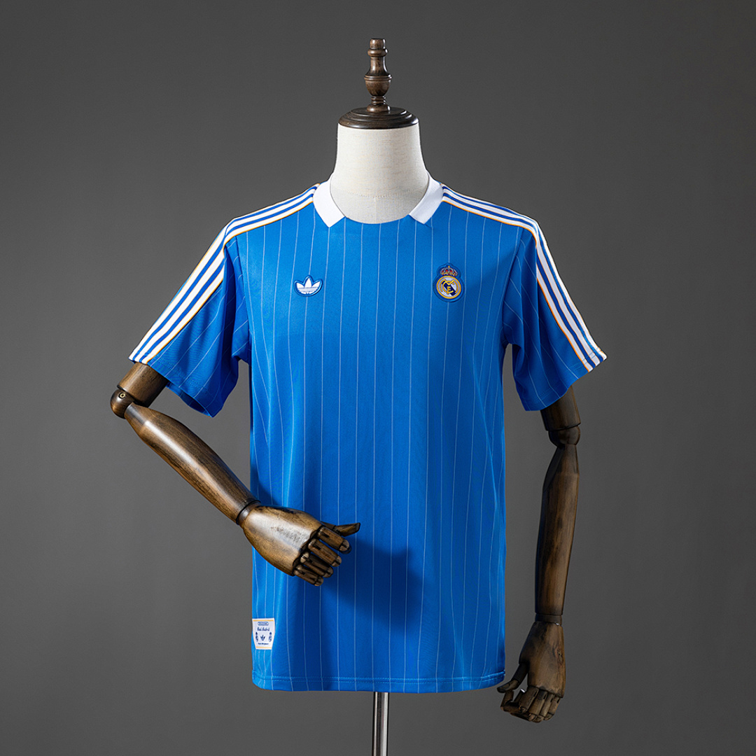 Real Madrid Terrace Icons T-Shirt Blue S-XXL, foto 1