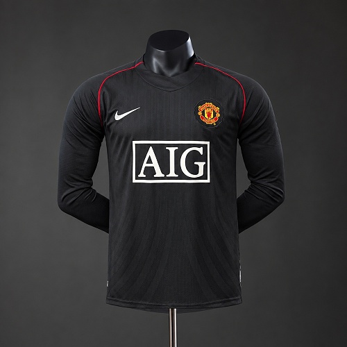 Manchester United 07/08 Visitante Versão jogador Camisa S-XXL