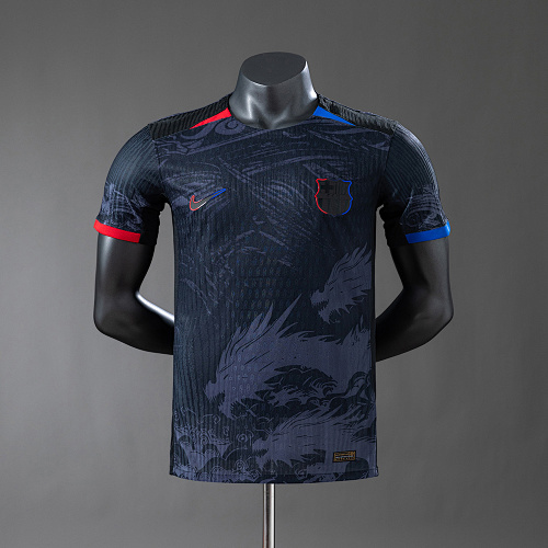 Barcelona 25/26 Edição especial - Black Dragon Versão jogador Camisa S-3XL