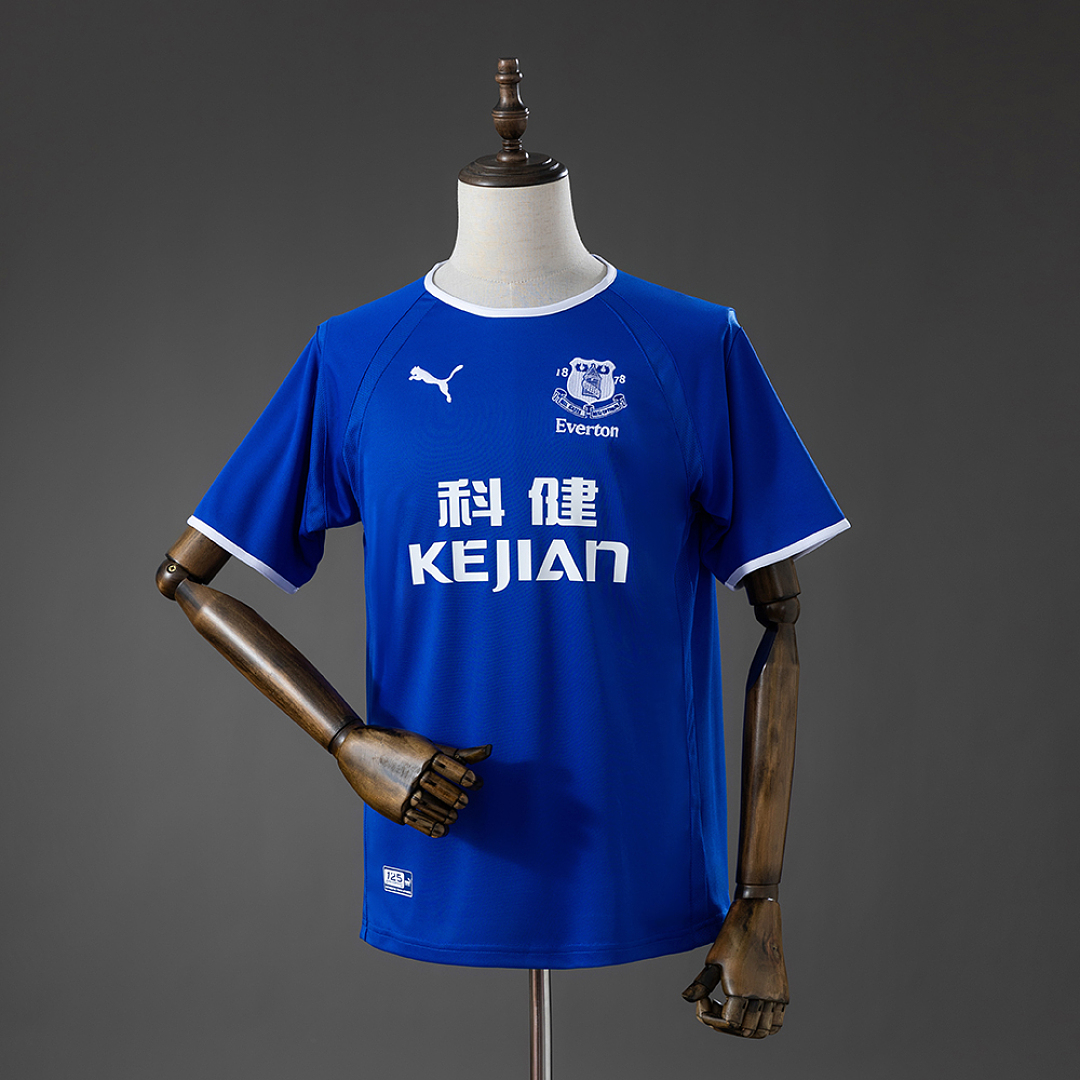 Everton 03/04 Titular Retrô Camisa S-XXL, foto 1