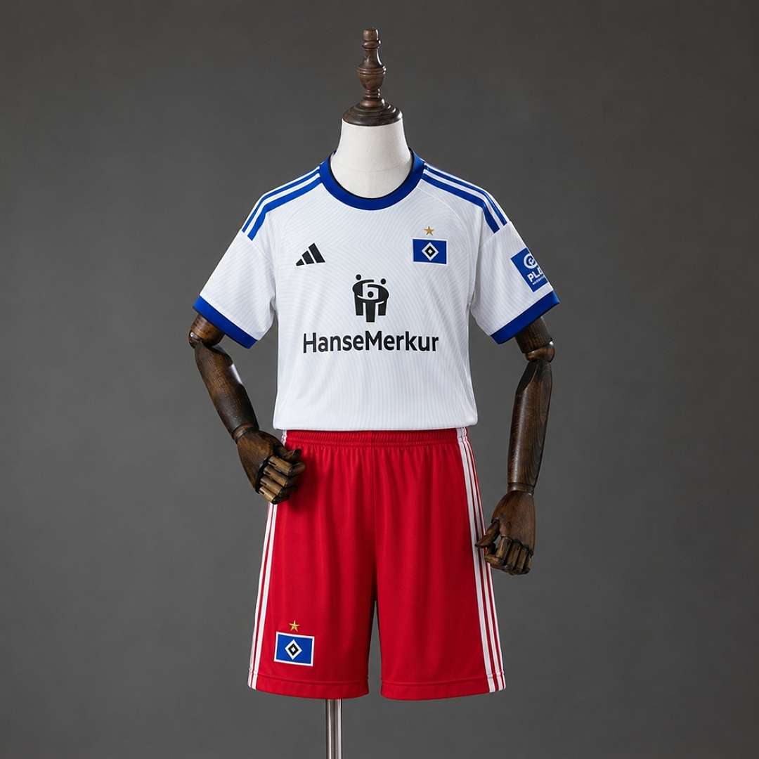 Hamburger SV 26/27 Titular Kids Kit Tamanho 16-28, foto 1