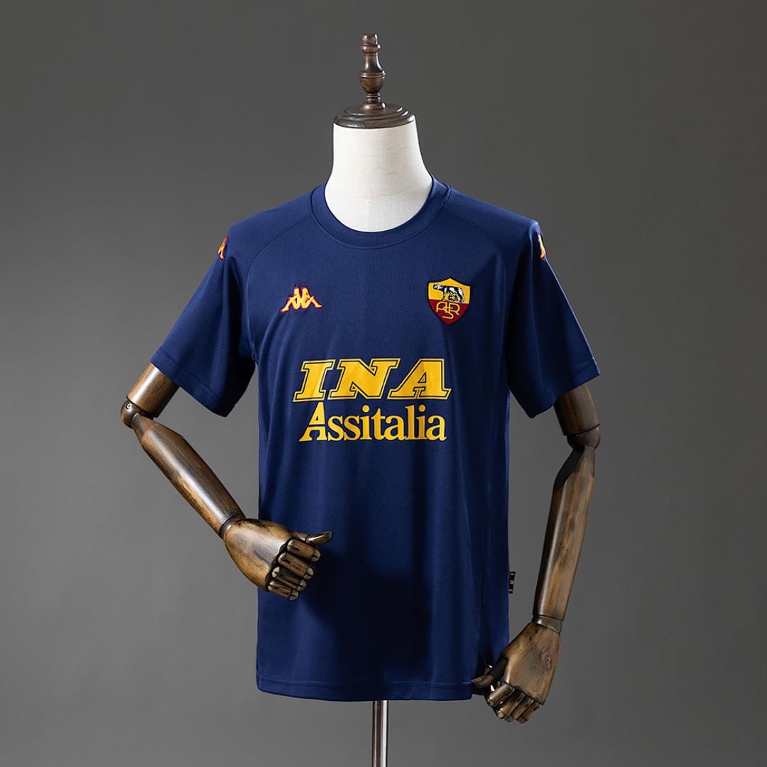 Retrô Roma 00/01 Terceira S-XXL, foto 1