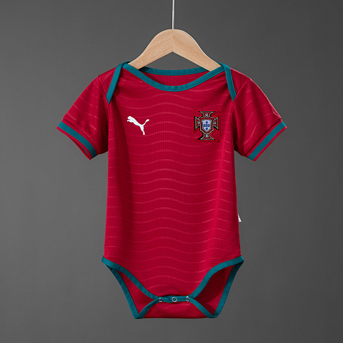 Portugal 26/27 Baby Titular Camisa Tamanho 9/12