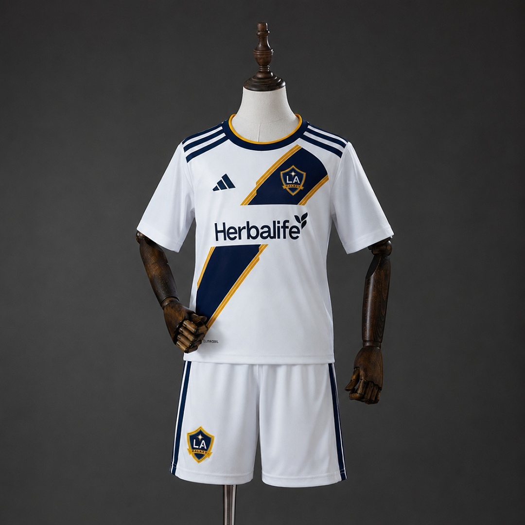 LA Galaxy 26/27 Titular Kids kit Tamanho 16-28, foto 1