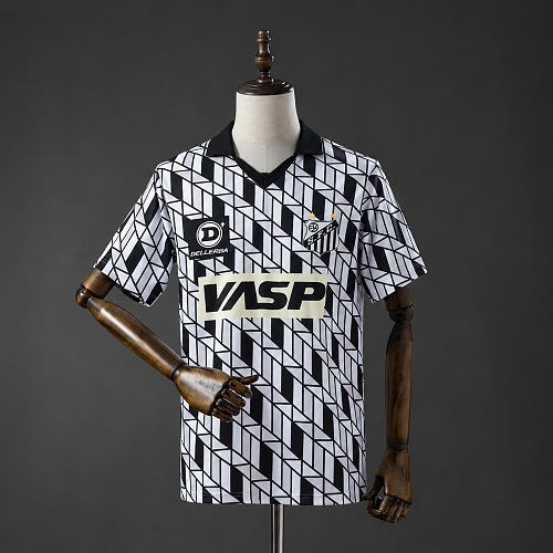 Santos 1990 Visitante Retrô Camisa S-XXL