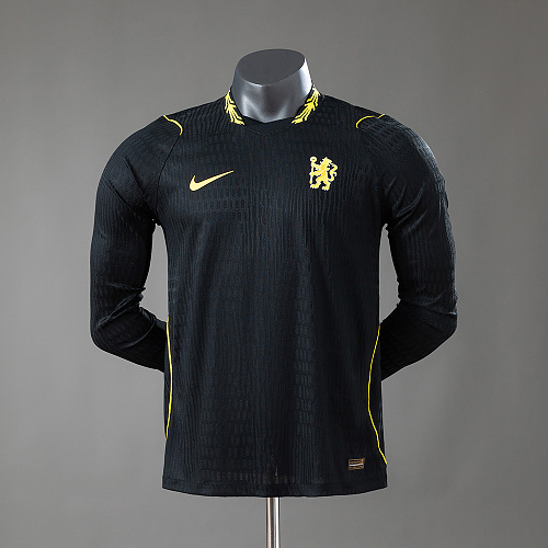 Chelsea 26/27 Terceira Versão jogador Manga longa Camisa S-3XL
